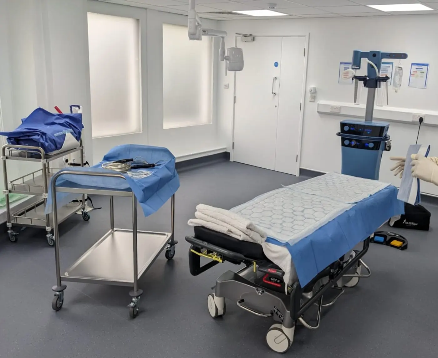 Fat Loss Centre treatment theatre at Atlantic House, Mayfair